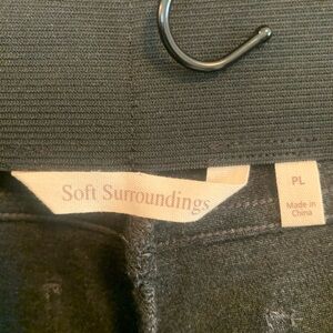 Soft Surroundings Charcoal Trousers